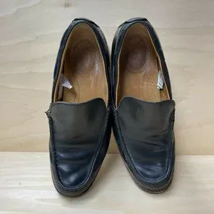 UGG Via Ponte Leather Slip On Brown Loafers Mens Size 10.5 1001903 UGG Mens Via Ponte Loafers Shoes Brown Slip On Moc Toe Low  main image 4
